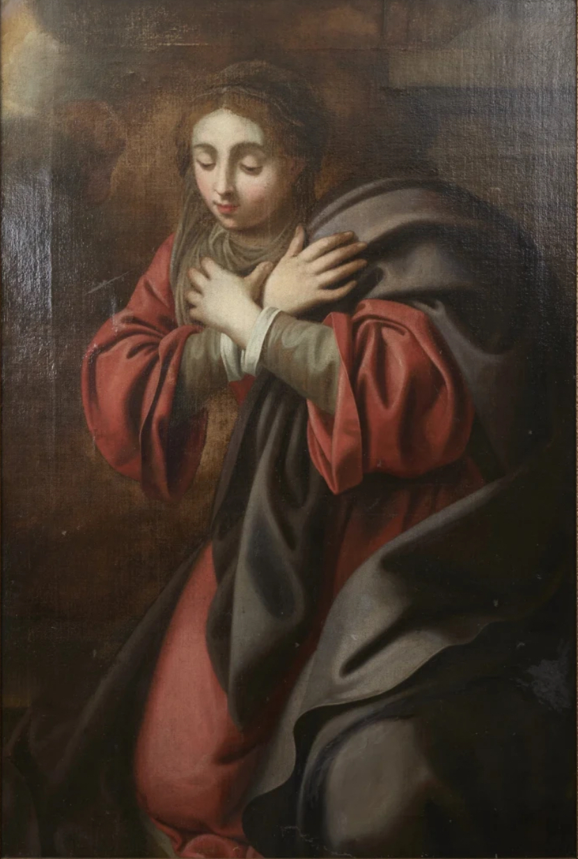 Italian School, 17th Century — The Virgin Annunciate